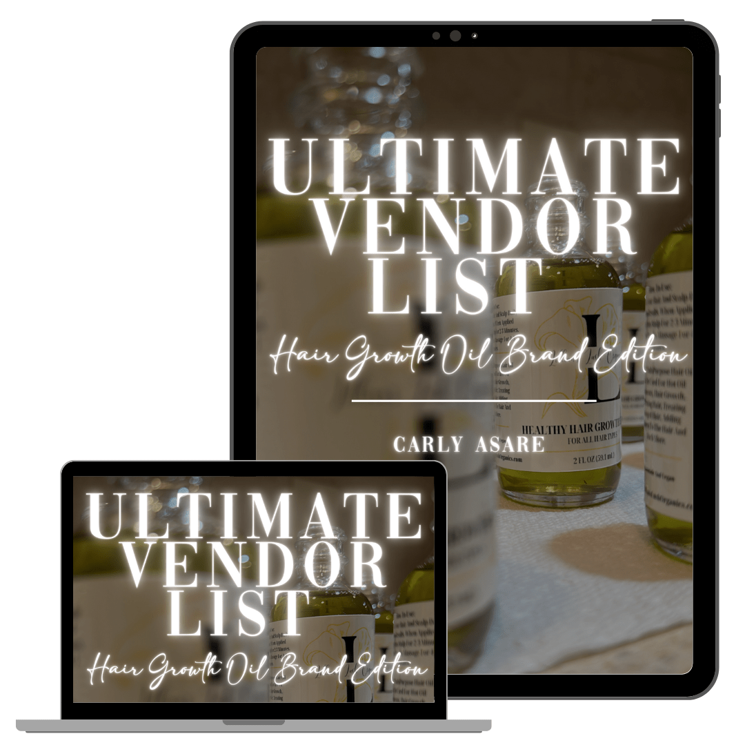 Ultimate Vendor List Hair Growth Oil Brand Edition